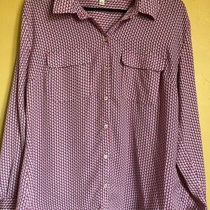 Liverpool Purple Blouse